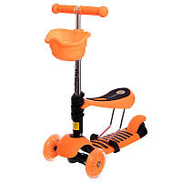 Самокат-біговел дитячий триколісний 3 в 1 Micro Mini C-0332