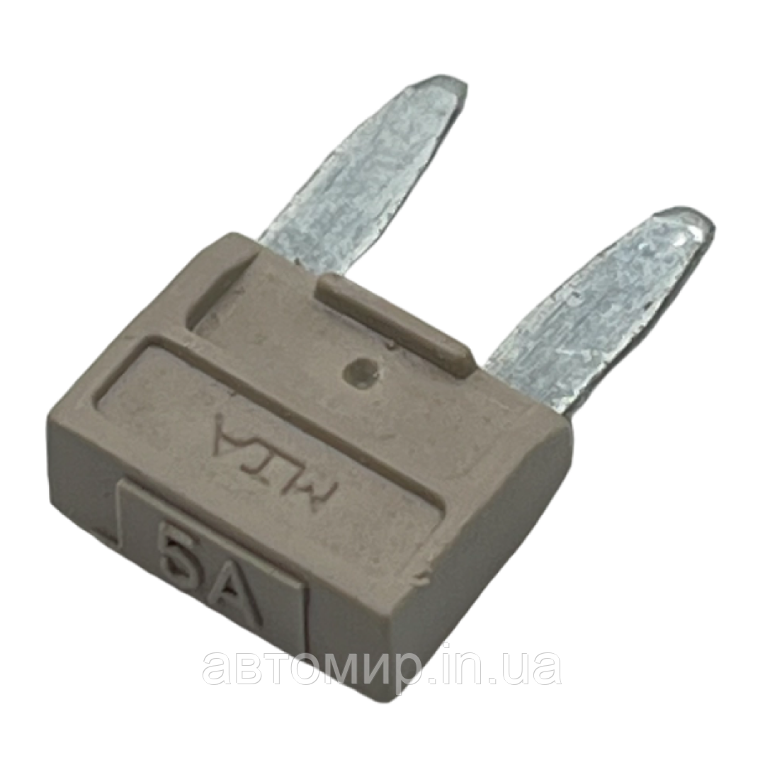Євро міні запобіжник 5 ампер МТА (1 шт), фото 1