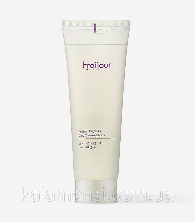 Оновлююча пінка з колагеном та ретинолом Fraijour Retin-Collagen 3D Core Cleansing Foam 250 мл