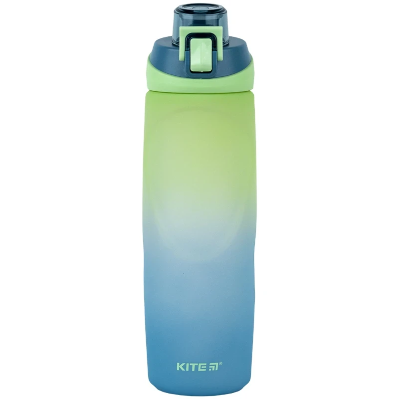 Пляшечка для води Kite 760 мл синьо-салатова K24-1200-3