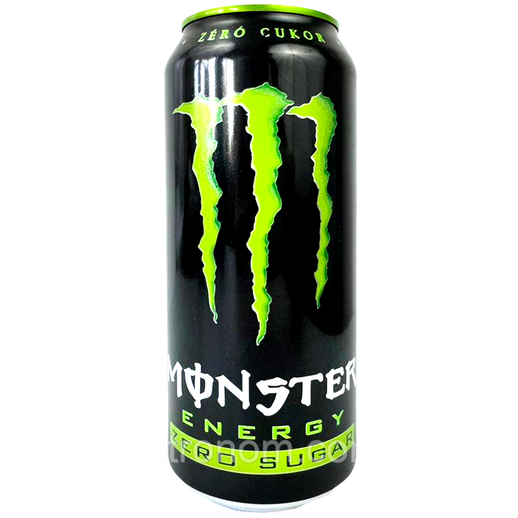 Енергетик (без цукру) Монстер Monster zero 500ml 12шт/ящ (Код: 00-00016807)