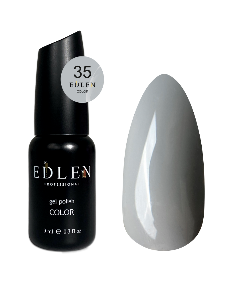 Гель-лак для нігтів Edlen Color No035 одношаровий, 9 мл
