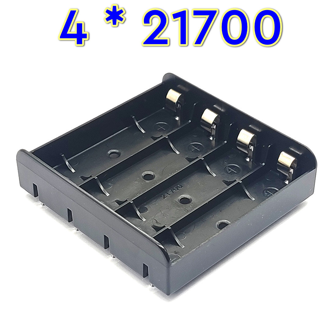 21700 холдер 4x, держатель для 21700 , бокс для акумуляторов 4*21700 ...