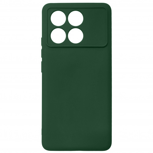 Чохол Soft Silicone Case Full для Xiaomi Poco X6 Pro 5G (Dark Green)