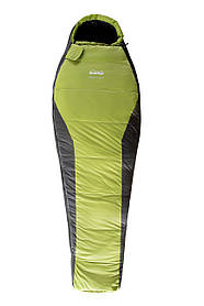 Спальний мішок Tramp Fjord Long кокон зелений (225 см) -3 сезони, T-loft, для високих, лівий