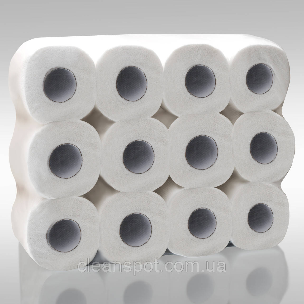 Туалетний папір біла побутової рулон Mirus VIP 3-х шарова целюлоза