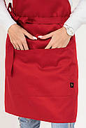 Фартух Latte Короткий Червоний, фото 4