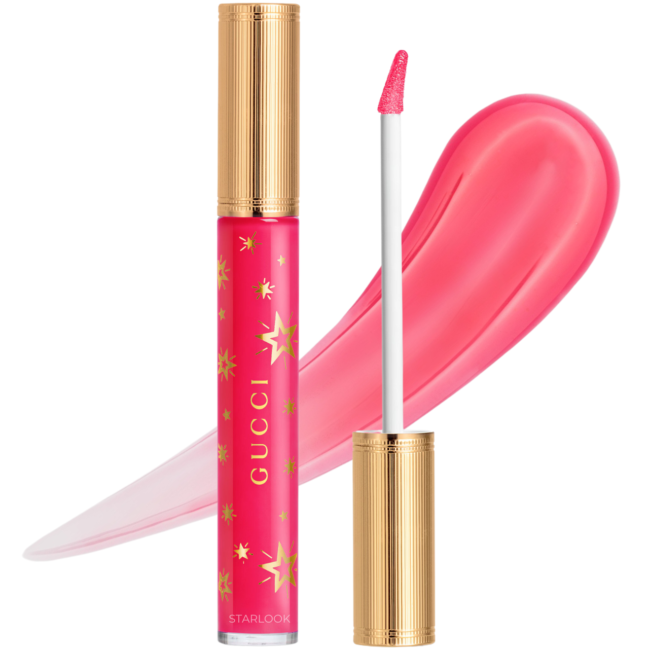Блиск для збільшення об'єму губ Gucci Gloss À Lèvres Hydrating Plumping Lip Gloss 414 Virginia Fuschia 6 мл