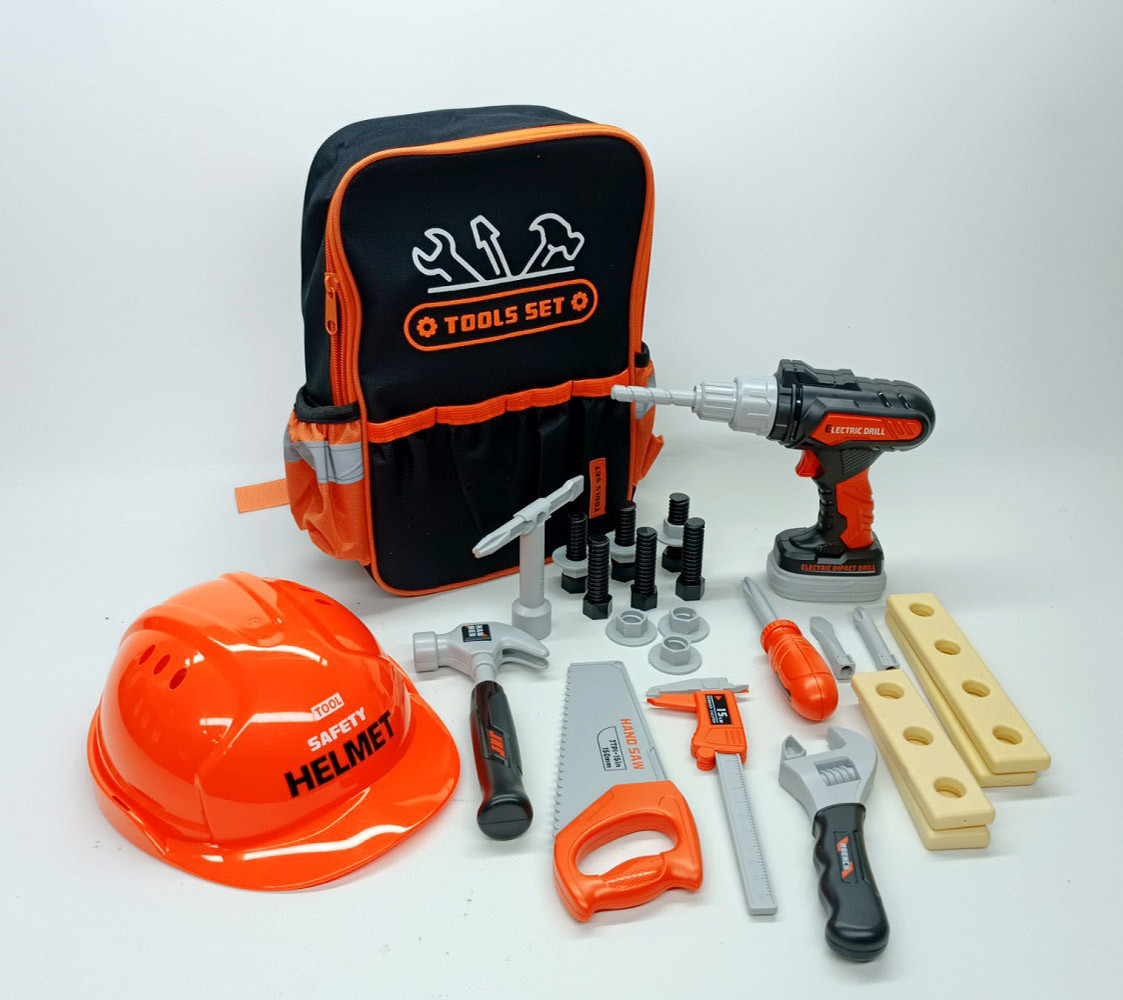 Набір інструментів Shantou «Tool set» у рюкзаку з маскою 28 предметів 778-41