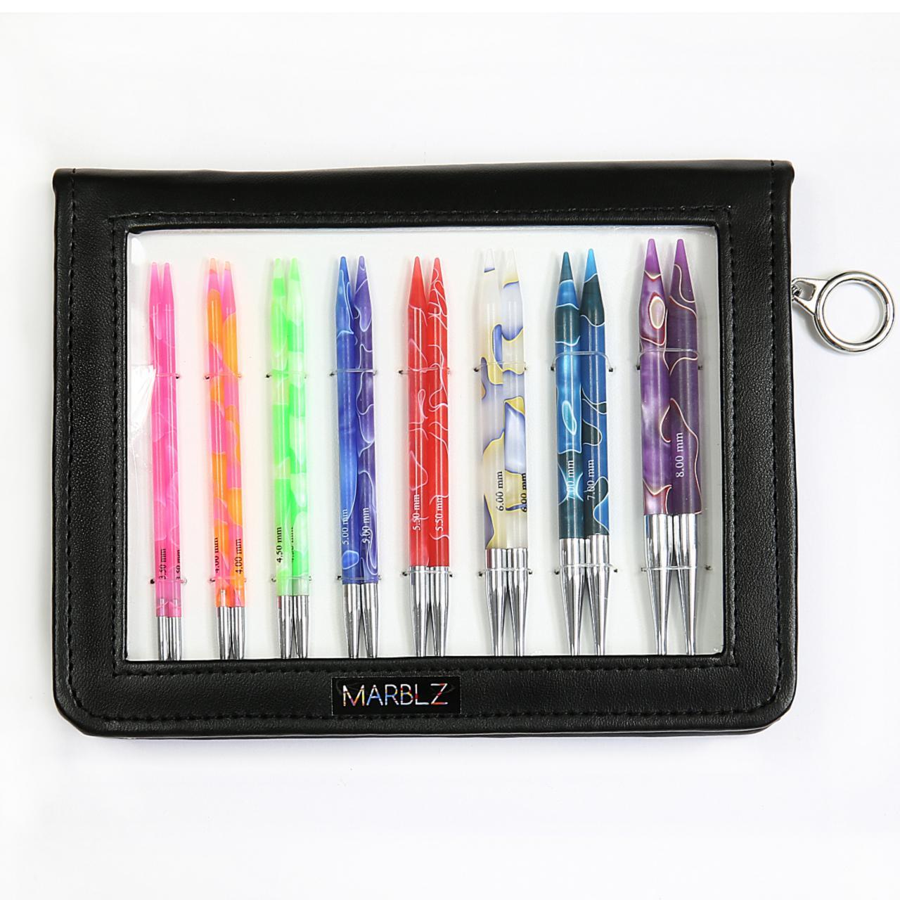 71506 Набір Marblz Deluxe 3.5; 4,0; 4,5; 5,0; 5,5; 6,0; 7,0; 8,0 мм KnitPro