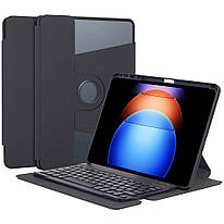 Чохол з bluetooth клавіатурою для Xaiomi Pad 6S Pro 12.4" (En+Ua+Ru) Galeo Rotating Textile Black