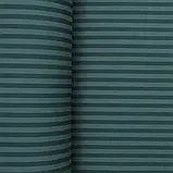 Сімейна однотонна постільна білизна зелена смужка (23064) З двома підковдрами на блискавці Бязь Ранфорс, фото 3