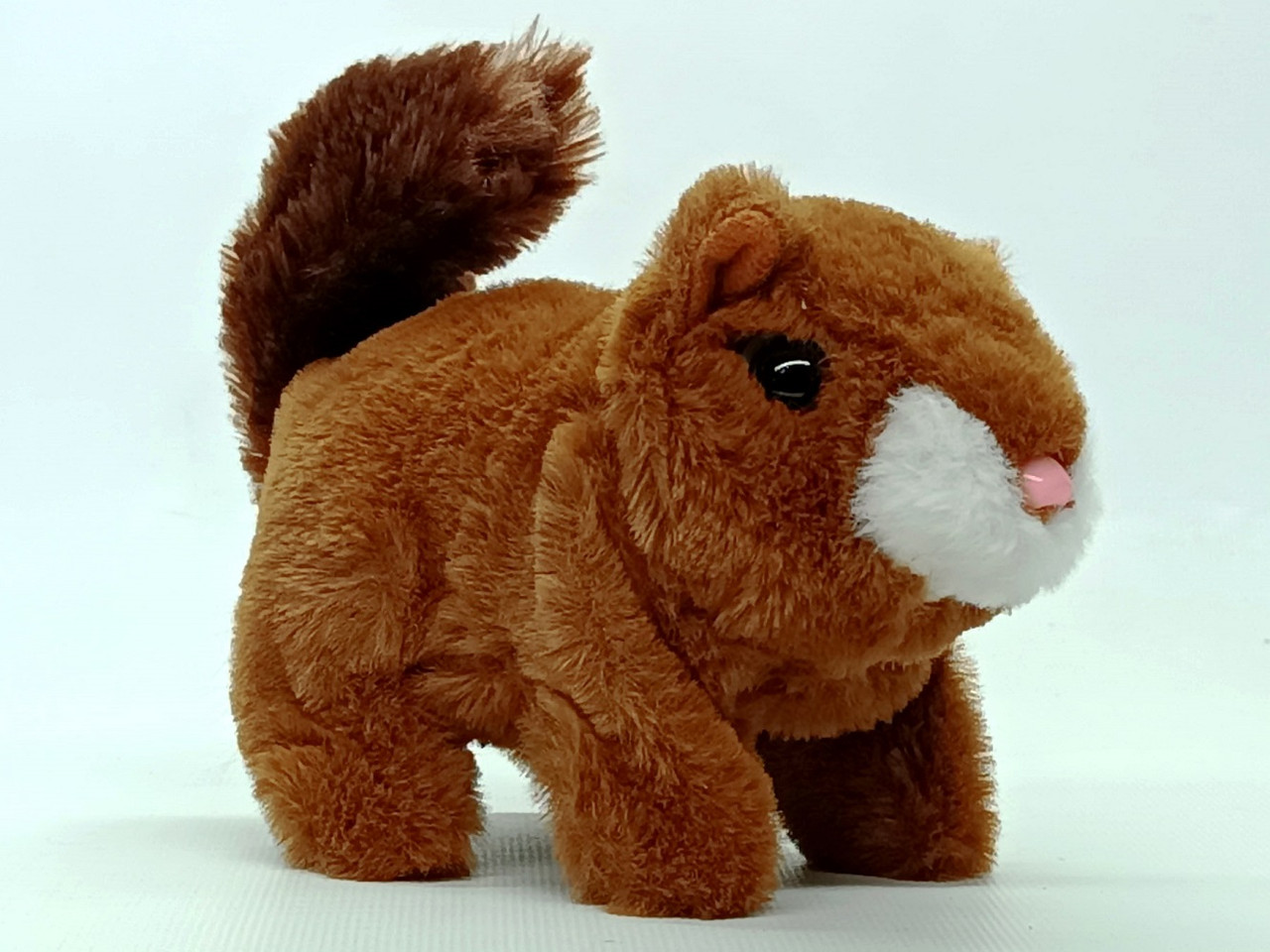М'яка іграшка Yi wu jiayu Білка «Plush Pet» коричнева (15 см) MC-1077-1