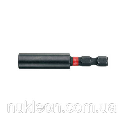 Популярний! Тримач для біт Milwaukee магнітний 1/4 60 мм (4932430478) - Краща якість тільки на Nukleon.com.ua, фото 1