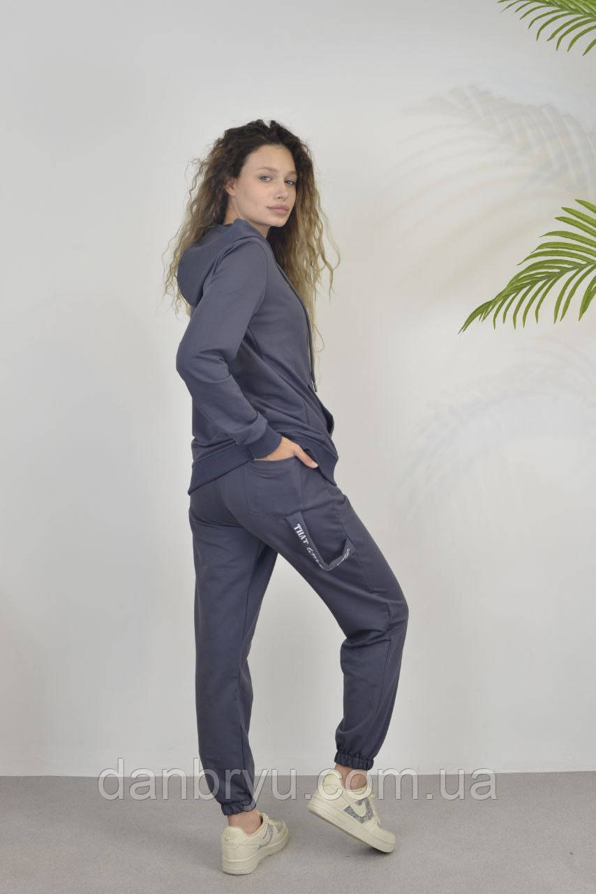 Спортивний жіночий стильний костюм оптом Модний жіночий спортивний костюм - фото 1 - id-p1876750844