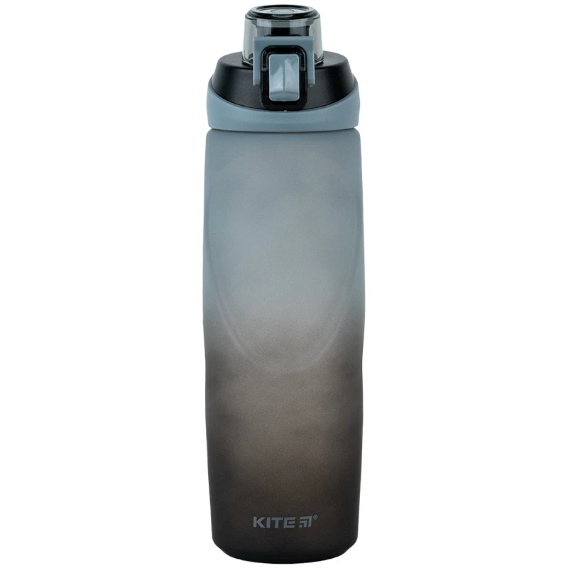 Пляшечка для води Kite 760 мл сіро-чорна K24-1200-01