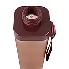 Пляшечка для води квадратна Kite 700 мл бордова K24-1210-3, фото 6