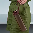 Пляшечка для води квадратна Kite 700 мл бордова K24-1210-3, фото 8