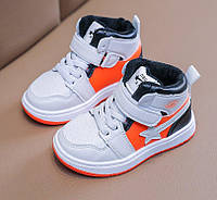 Хайтопи демі DBD AIR з помаранчевими вставками , Розмір 30