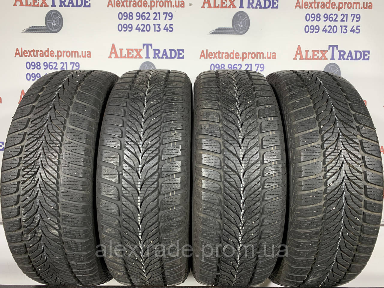 205/60 R16 Sava Eskimo HP зимові шини б/у, фото 1