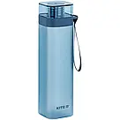 Пляшечка для води квадратна Kite 700 мл Синя K24-1210-1, фото 2