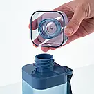 Пляшечка для води квадратна Kite 700 мл Синя K24-1210-1, фото 7