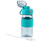 Пляшечка для води Kite 600 мл сіро-зелена K24-1201-1, фото 5