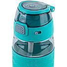 Пляшечка для води Kite 600 мл сіро-зелена K24-1201-1, фото 3