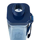 Пляшечка для води квадратна Kite  550 мл блакитна K24-1209-1, фото 7