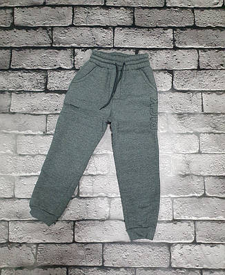 Спортивні штани теплі Poyraz для хлопчика 3-8 років, 110, Темно-сірий