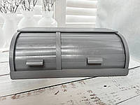 Хлібниця засувна 44х27х17см, хлібничка засувна