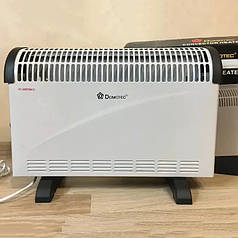 Обігрівач для дому Domotec MS-5904 2000 Вт, Побутовий електричний конвектор, Обігрівач HA-268 для дому