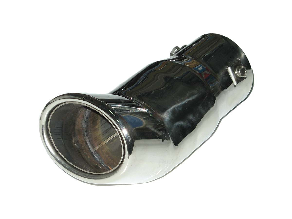 Насадка на глушник 0428 d-62мм нержавіюча сталь, фото 1