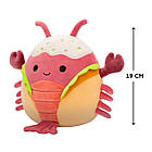 М'яка іграшка Squishmallows – Лобстер Лороно (19 cm) SQCR06592, фото 6