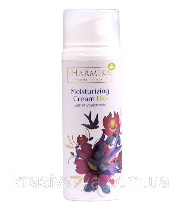 Зволожуючий біокрем з фітоекстрактами Moisturizing Biocream With Medical Extracts, 100 мл
