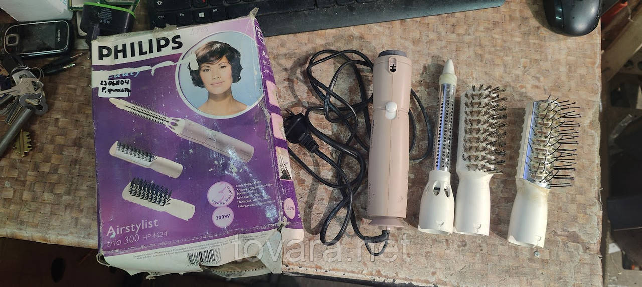 Стайлер/ Фен-щітка Philips Airstylist Trio 300 HP 4634 No 23061104