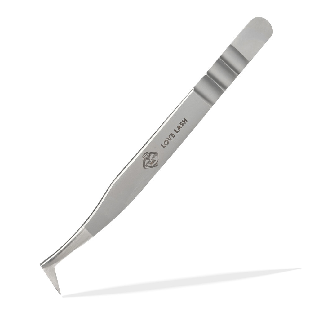 Пінцет LoveLash L-type 75° Matte
