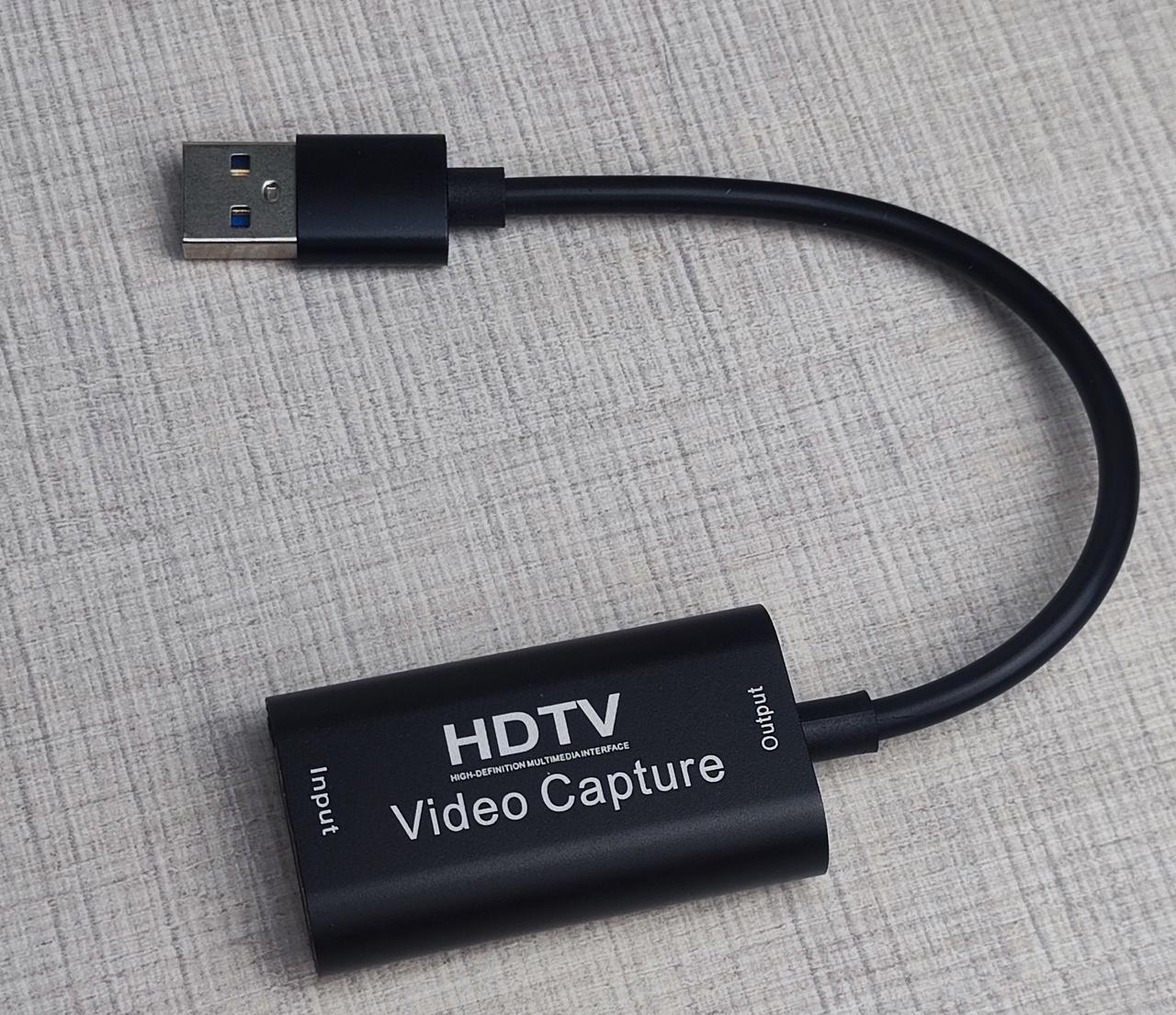 Адаптер карта відеозахоплення USB HDMI 2K пряма трансляція