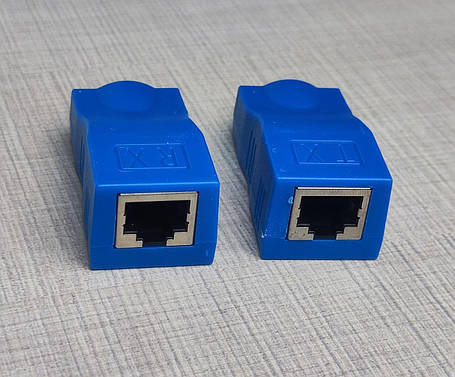 Подовжувач підсилювачь HDMI до 30м через LAN rj45 (передавач+приймач), фото 2