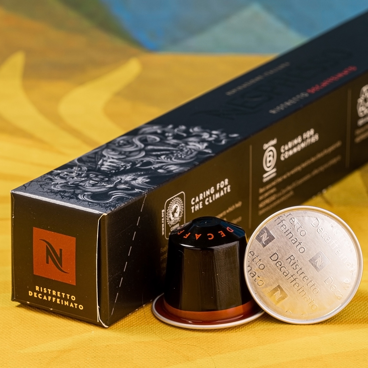 Ristretto Italiano Decaffeinato-оригінальні капсули Nespresso (Неспресо), Швейцарія