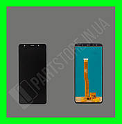 Дисплей Samsung A7 A750 із сенсором, чорний (TFT, оригінал Китай)