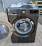 Пральна машина 10,5 кг LG F6WV910PS2E чорна пар Wi-fi 1600 об TurboWash, фото 3
