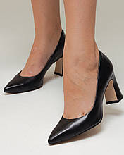 Човники Bravo Moda 1260 36 чорні шкіра