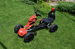 Дитячий педальний карт веломобіль Bambi червоний