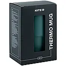 Термокружка з ручкою Kite 600 мл Зелена K24-1207-3, фото 9