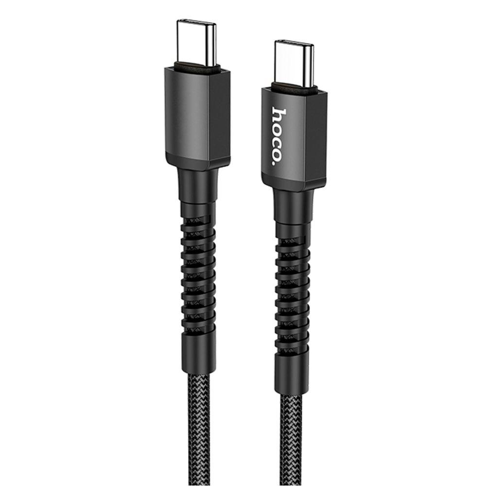 Кабель USB Hoco X71 Especial Type-C to Type-C PD 60W 3A Колір Чорний