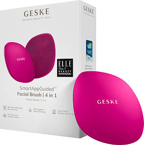 Щітка для обличчя GESKE Facial Brush 4 в 1 бузковий