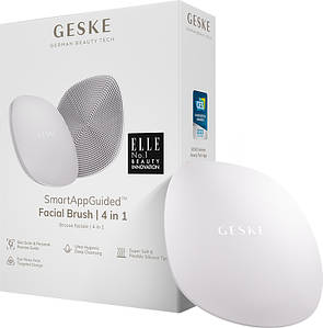 Щітка для обличчя GESKE Facial Brush 4 в 1 пудровий
