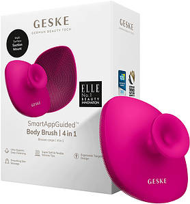 Щітка для тіла GESKE Body Brush 4 в 1 бузковий