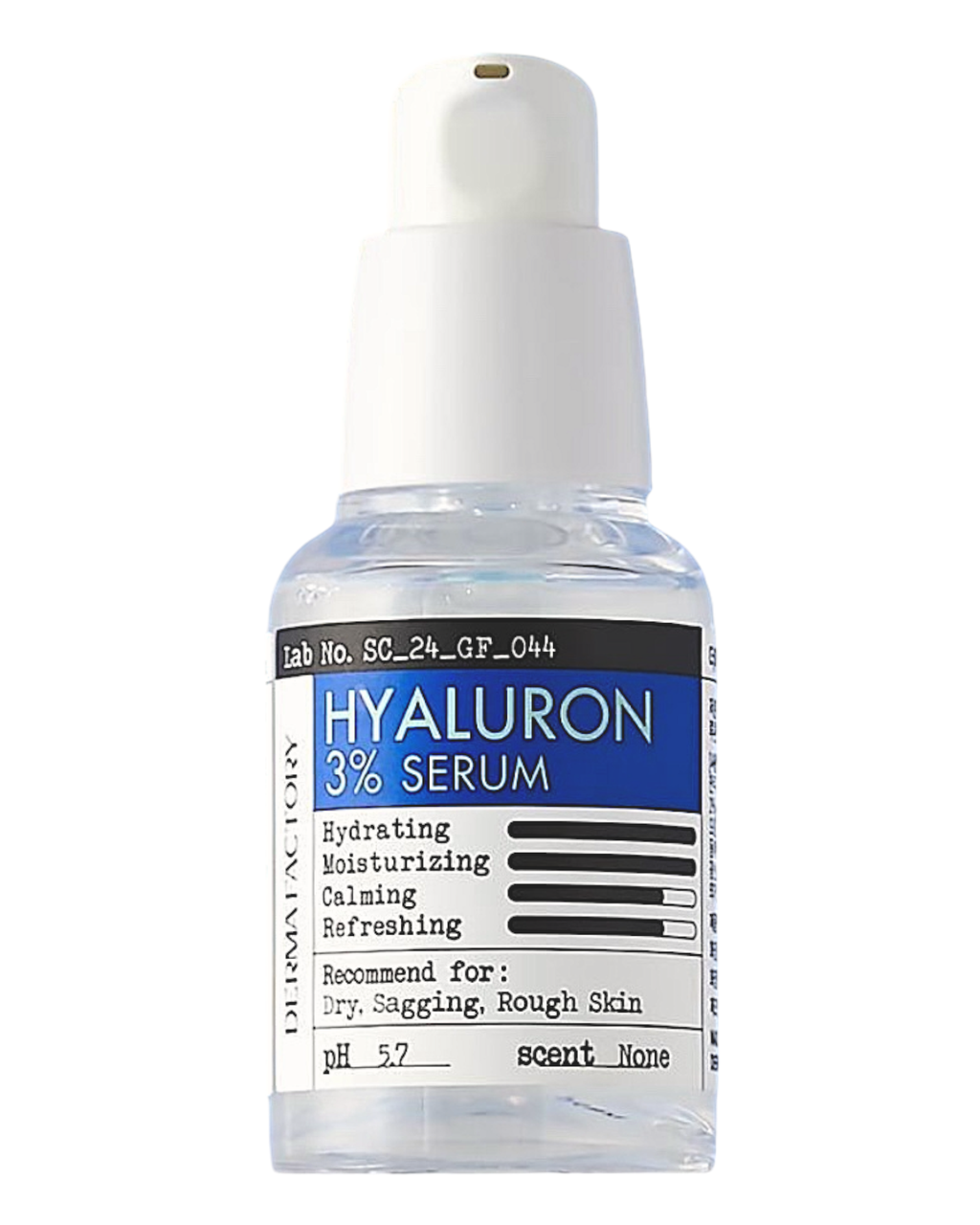 Зволожуюча сироватка з гіалуроновою кислотою 3% Derma Factory Hyaluron 3% Serum 30 ml